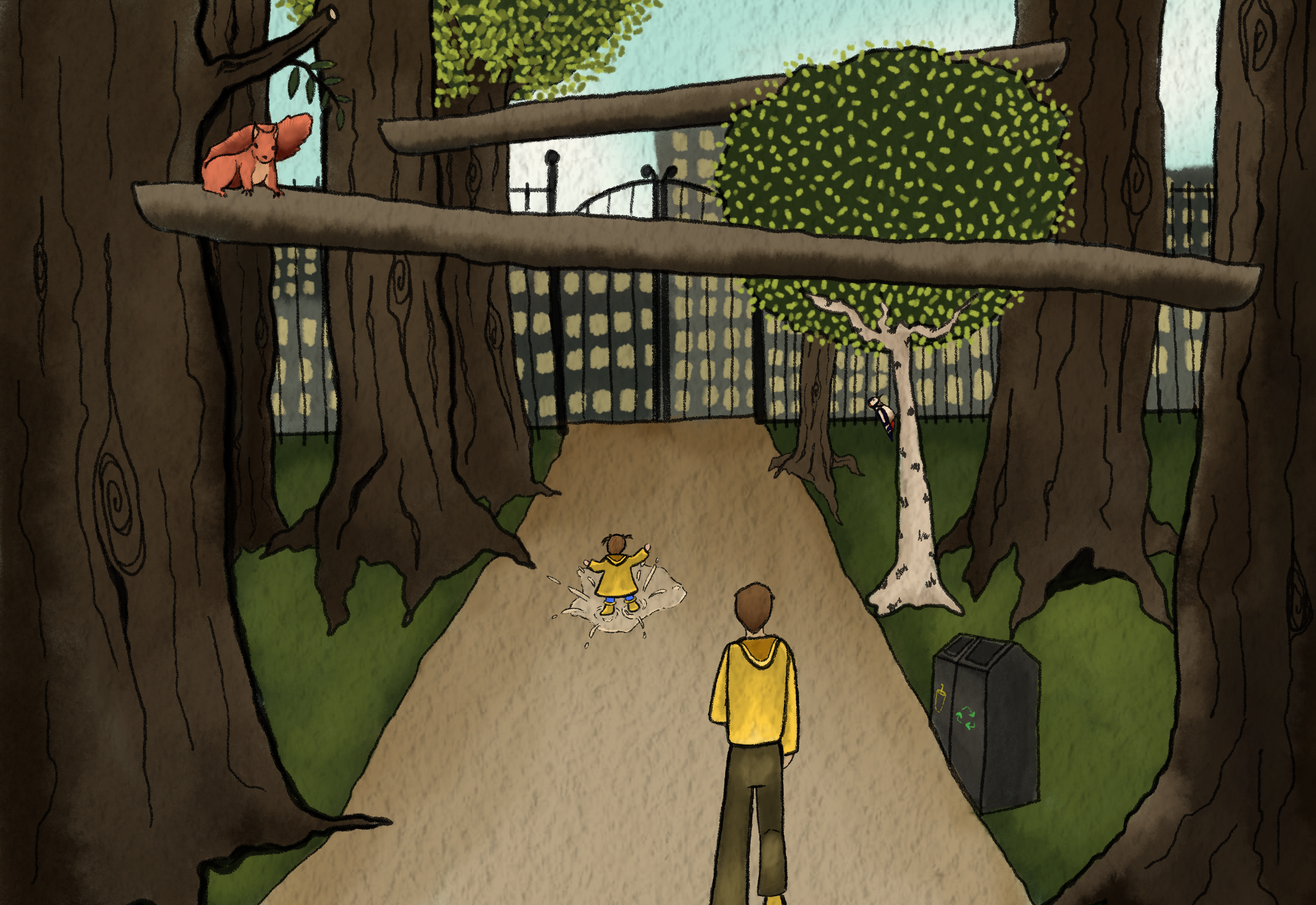 sketch of pathways